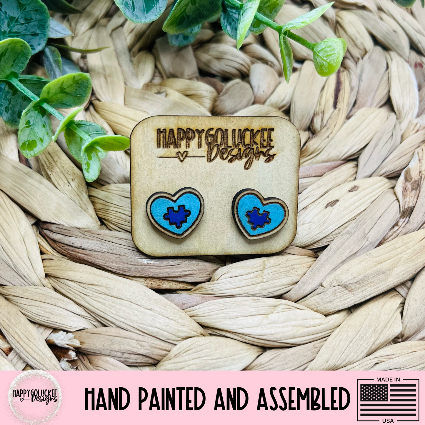 Autism Awareness Earrings