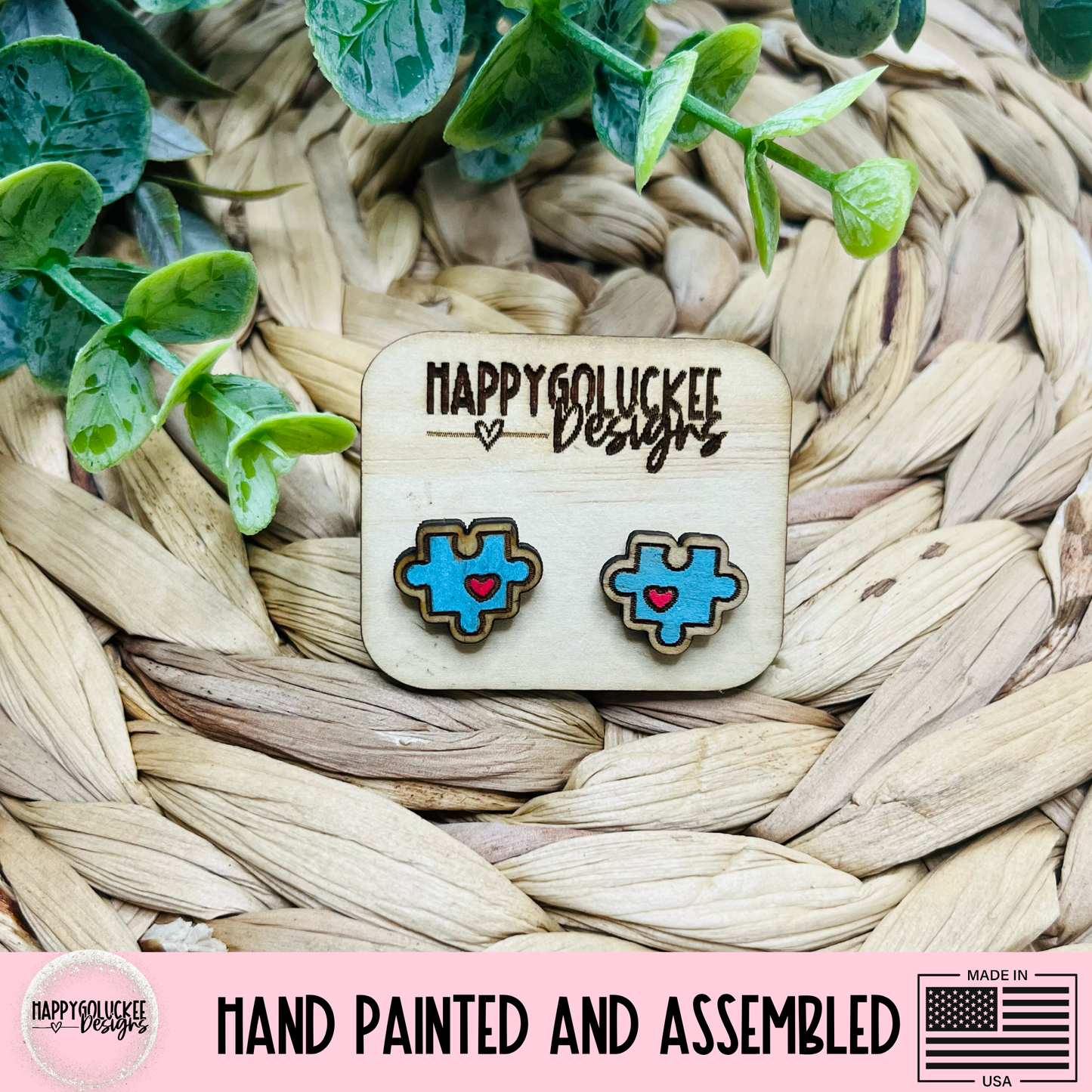 Autism Awareness Earrings