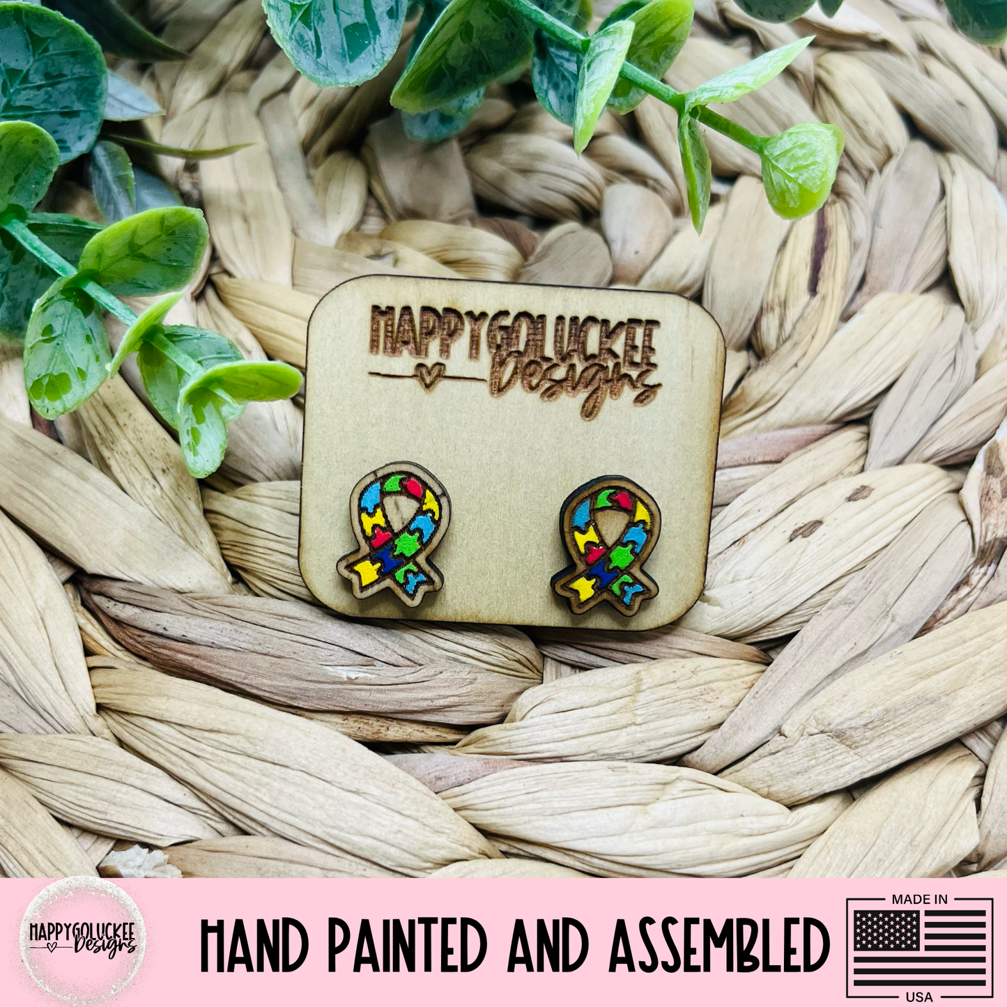 Autism Awareness Earrings