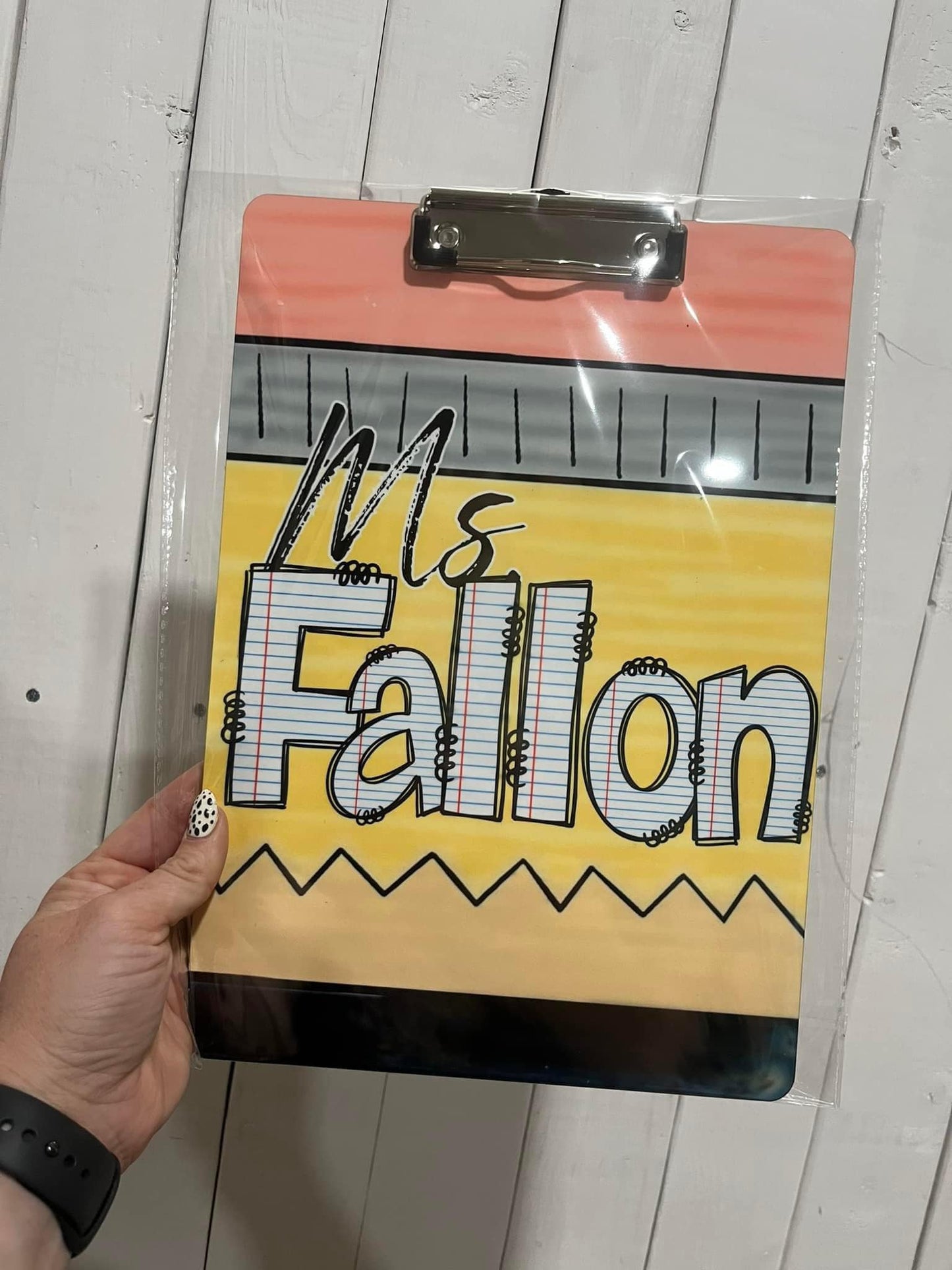 Personalized Teacher Clipboard