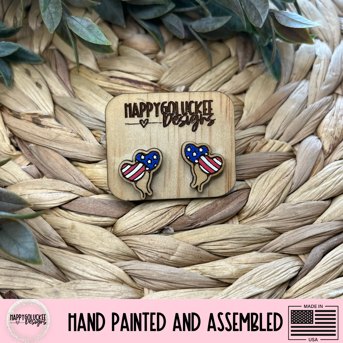 July 4th Earrings