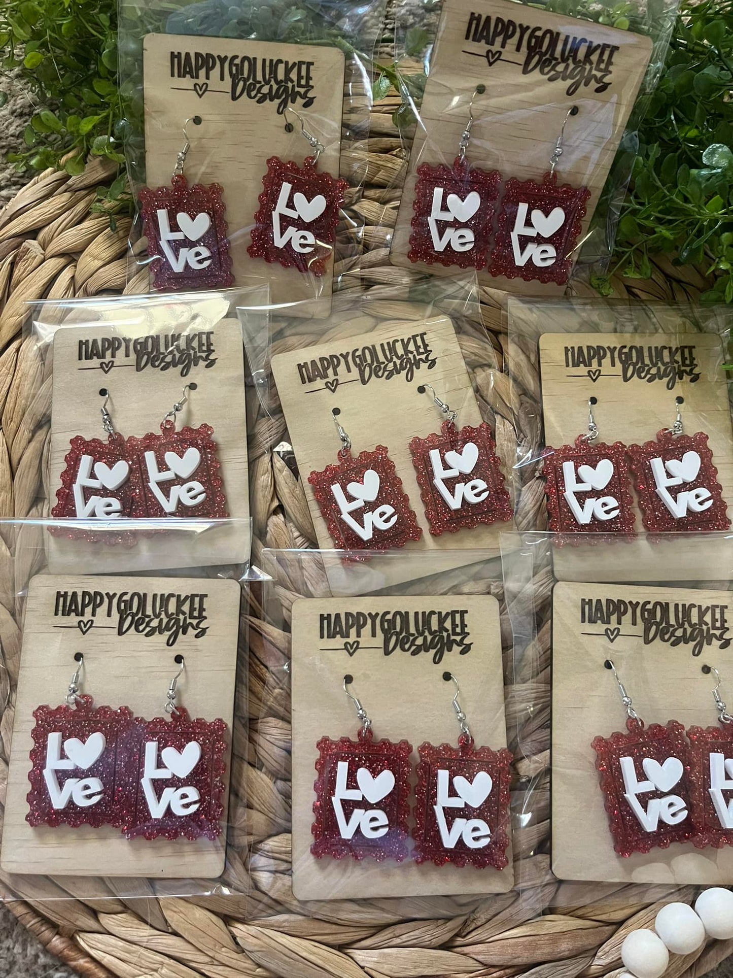 Valentine's Day Earrings