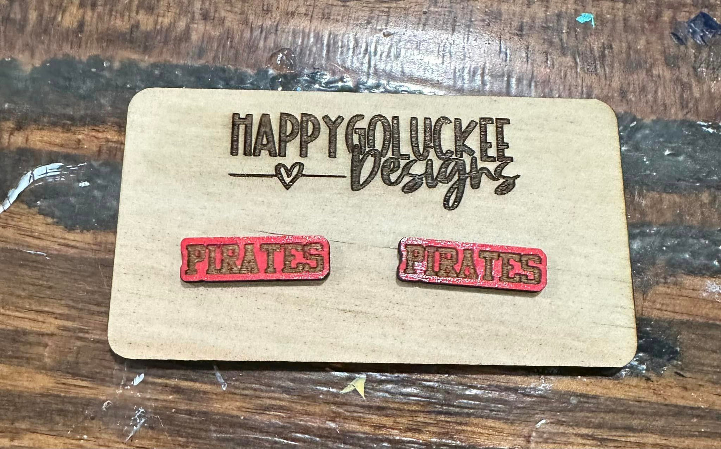 Local Team Stud Earrings