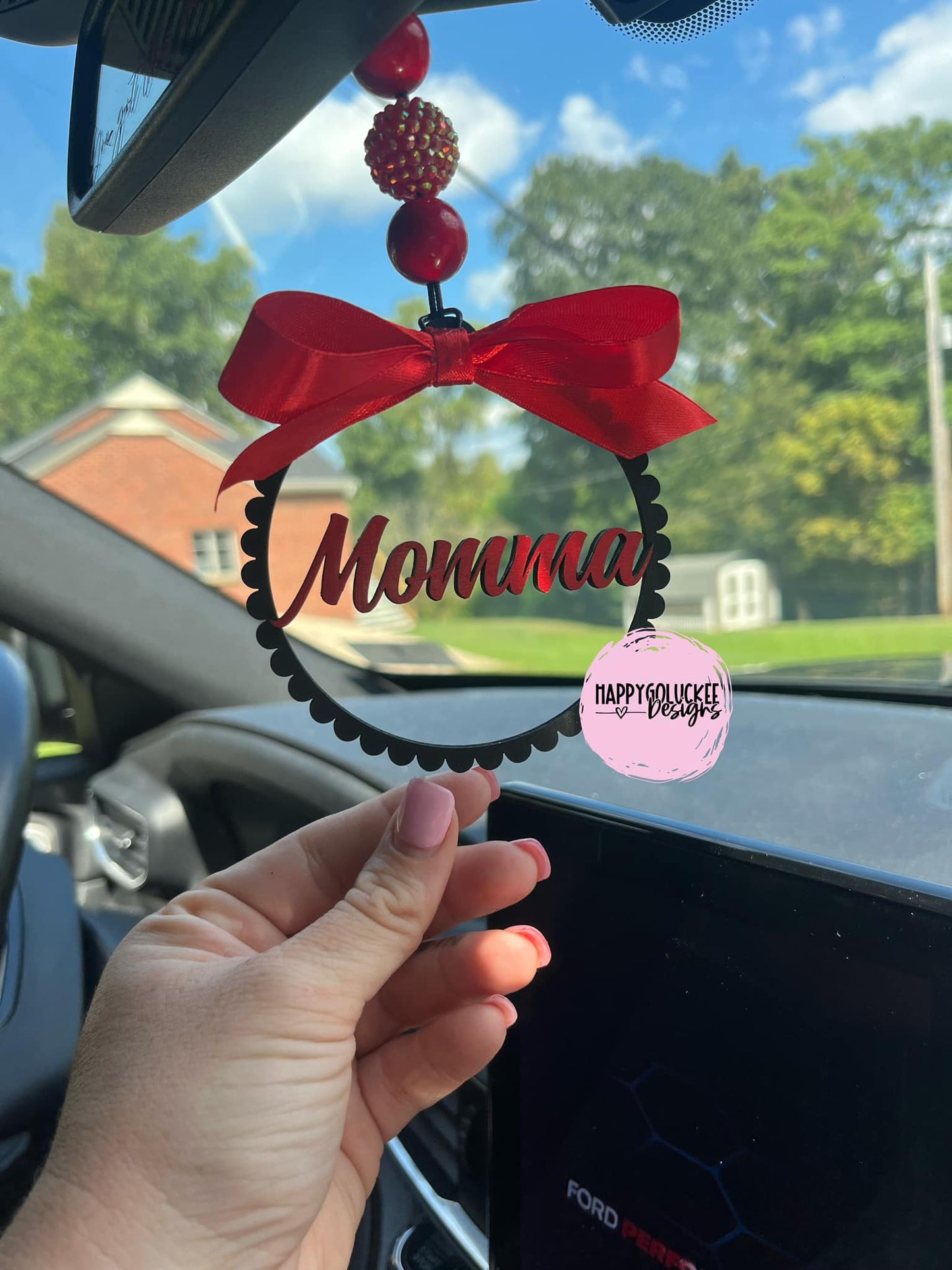 Momma Car Charm