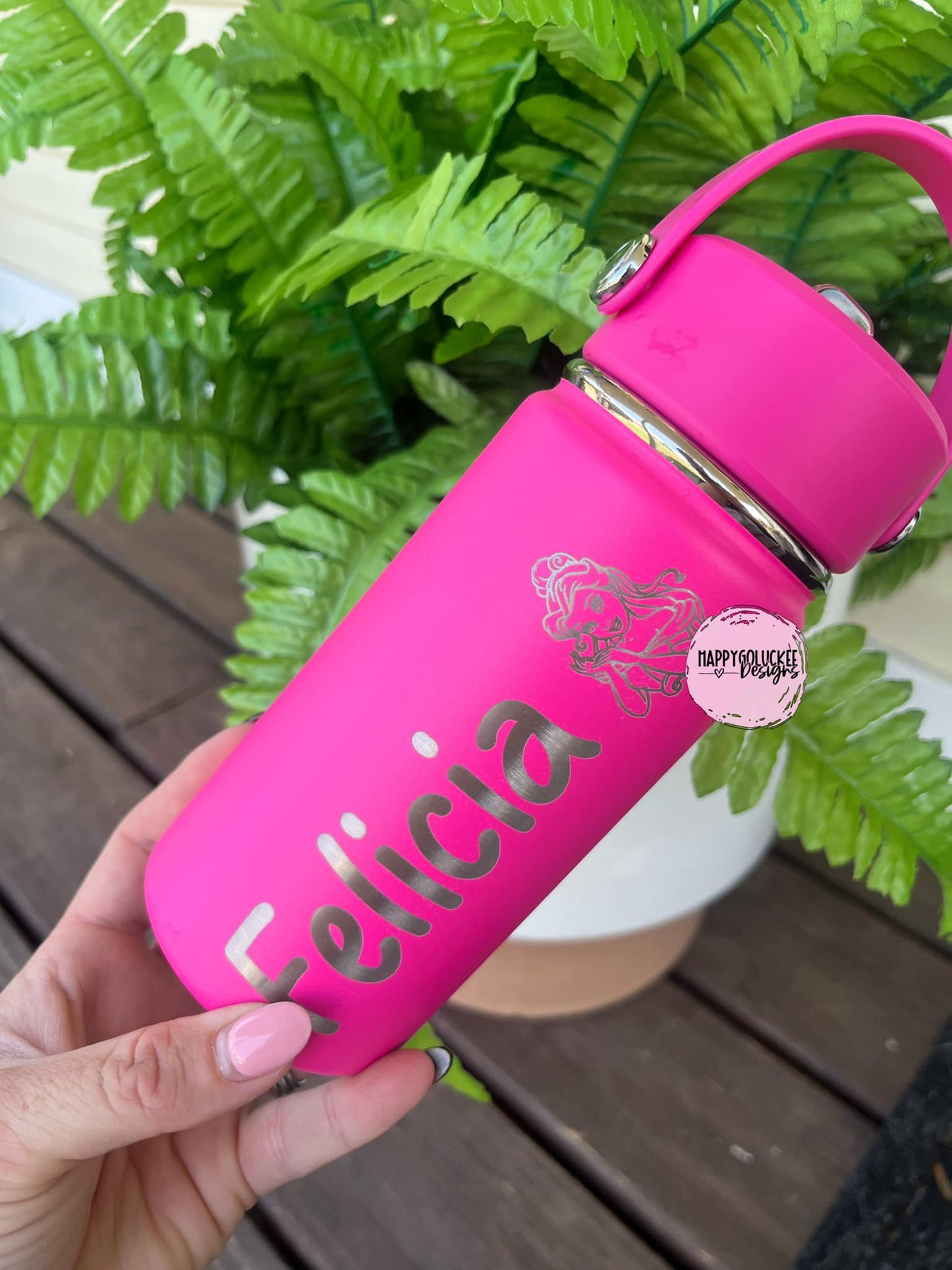Coated Stainless Steel Engraved 14oz Kids Tumblers