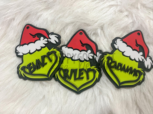 Green Guy Smile Ornament