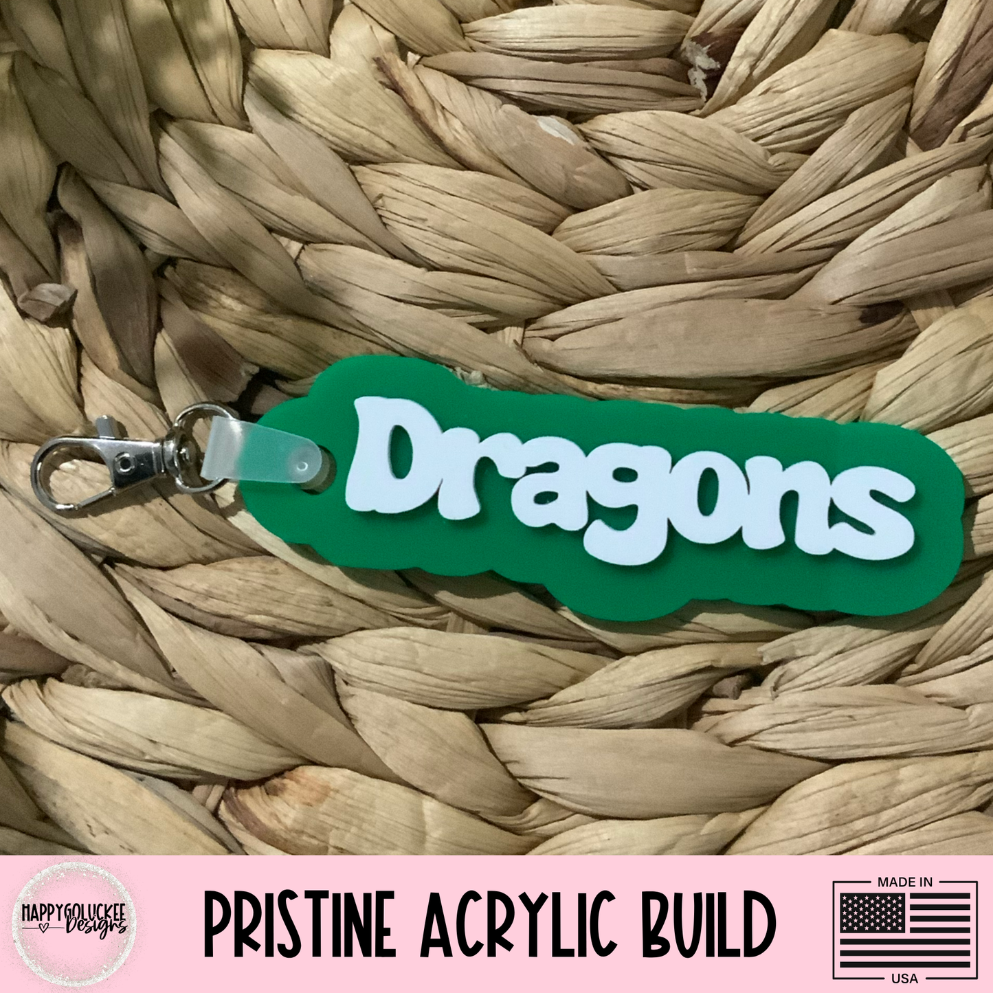 School Spirit Keychains
