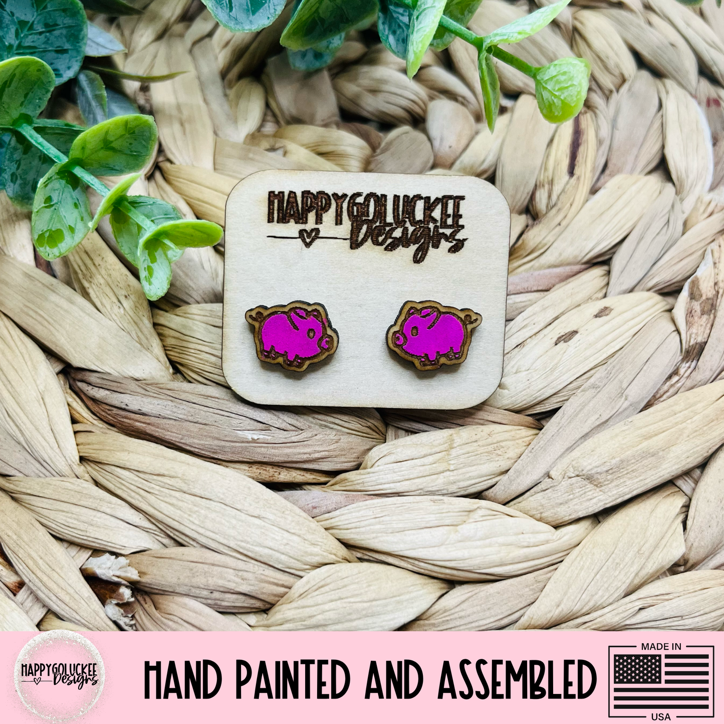 Farm Animal Themed Earrings