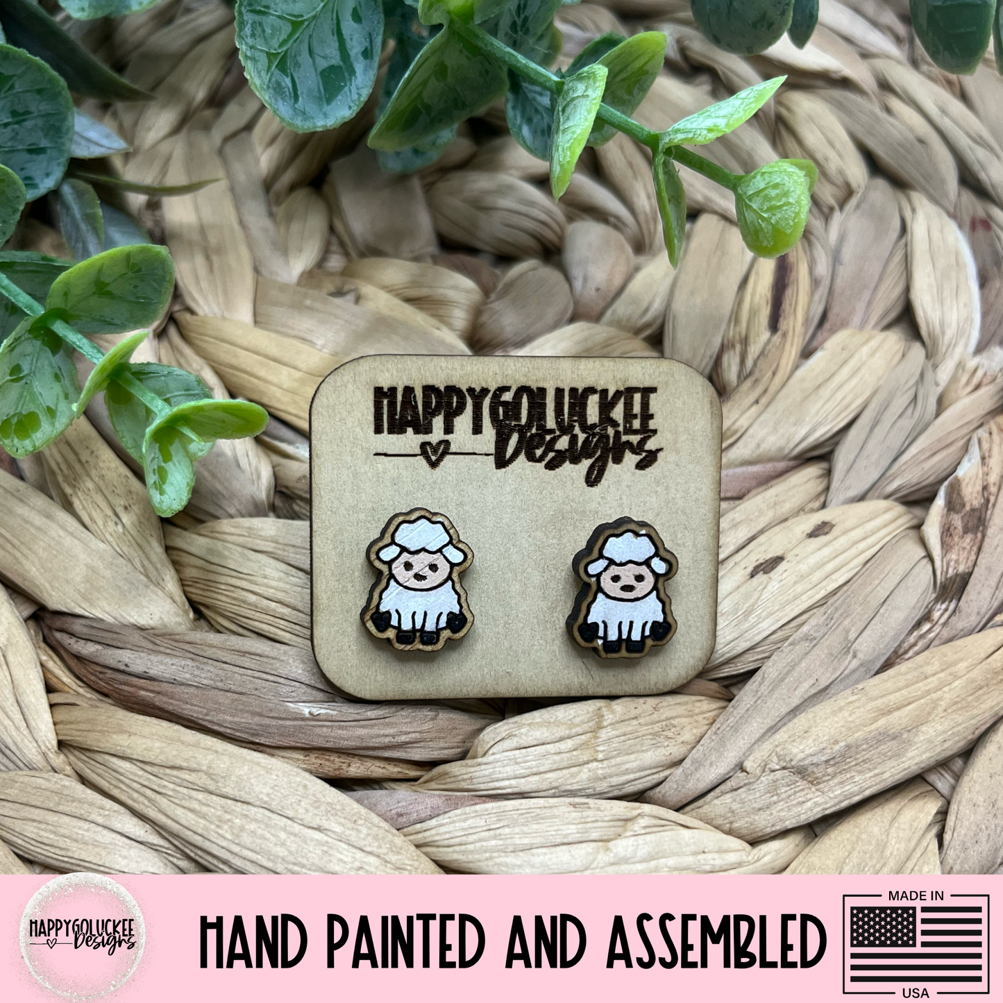 Farm Animal Themed Earrings