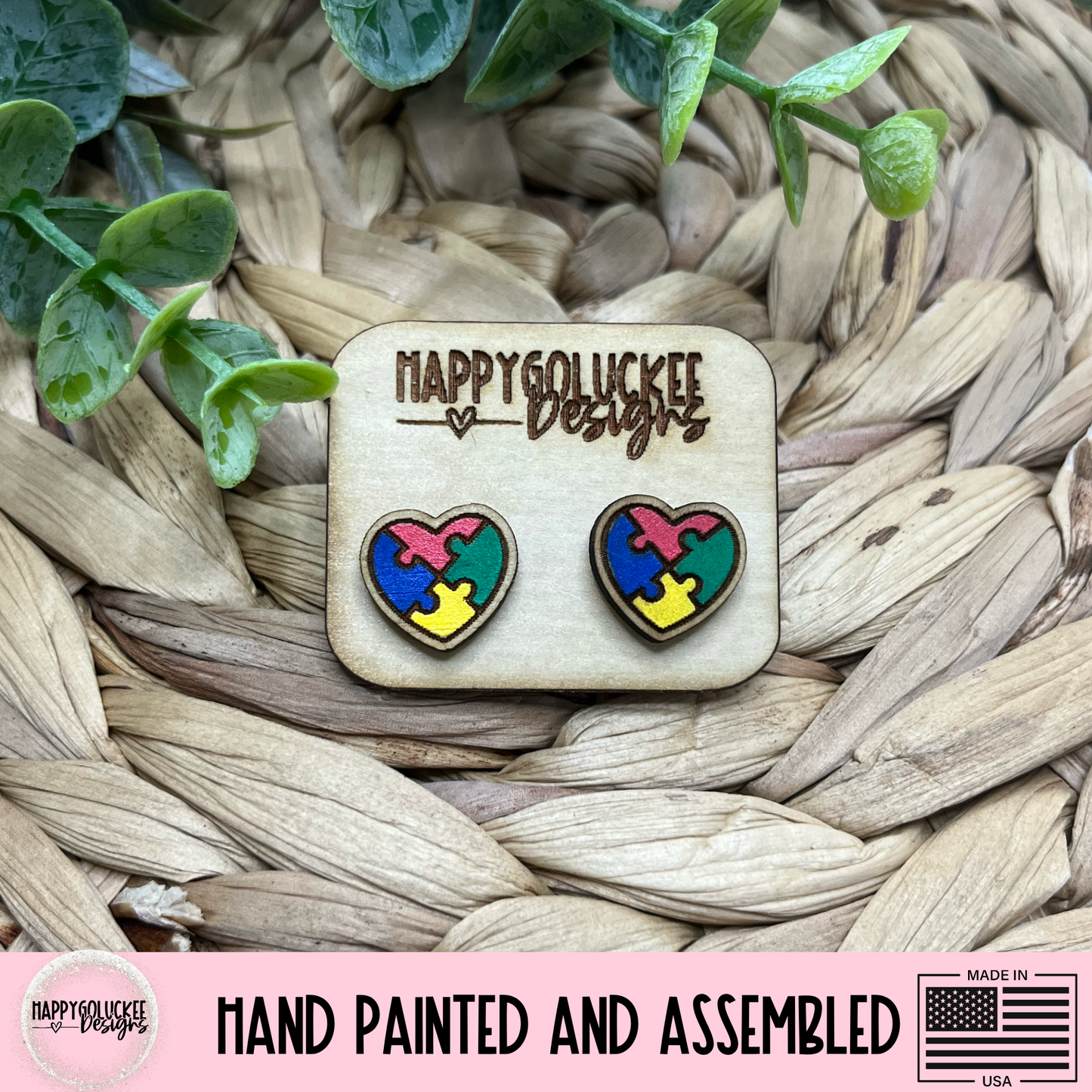 Autism Awareness Earrings