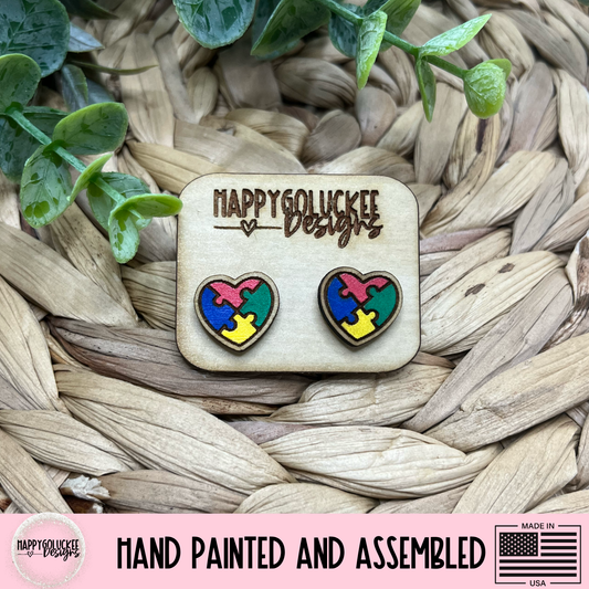 Autism Awareness Earrings