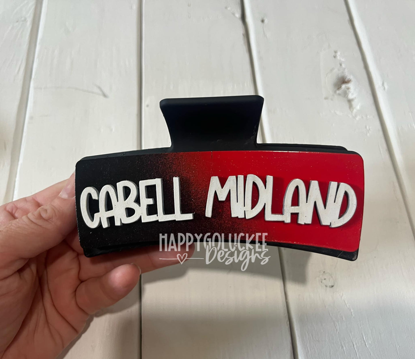 School Themed Claw Clips, 5"