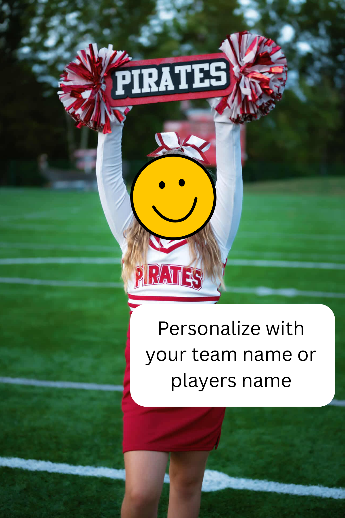 Spirit Stick with Pompoms