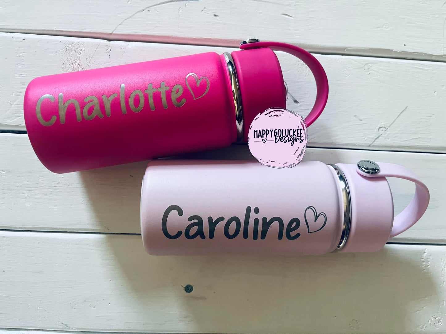 Coated Stainless Steel Engraved 14oz Kids Tumblers