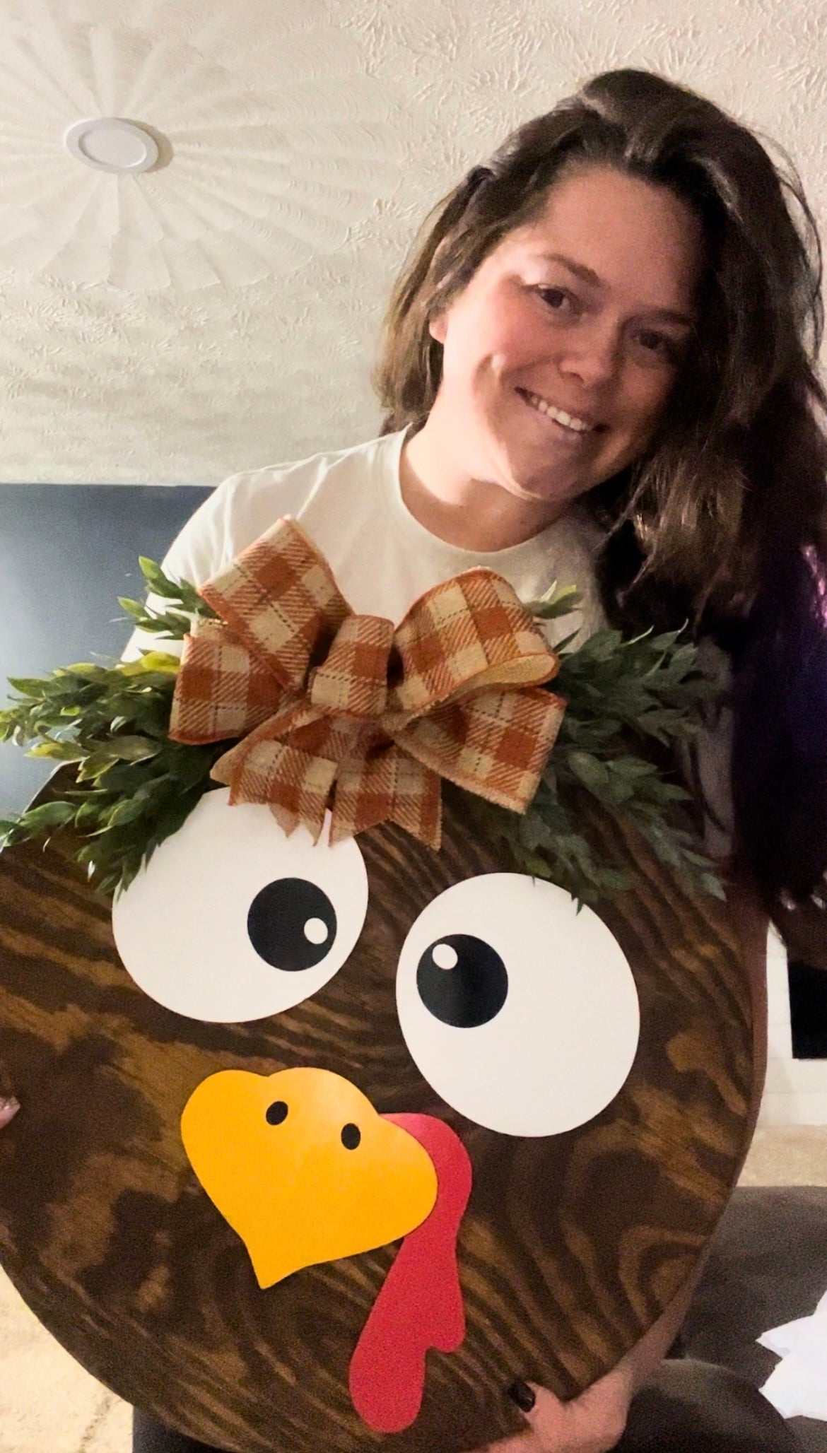 Gobble Gobble Turkey Door Sign