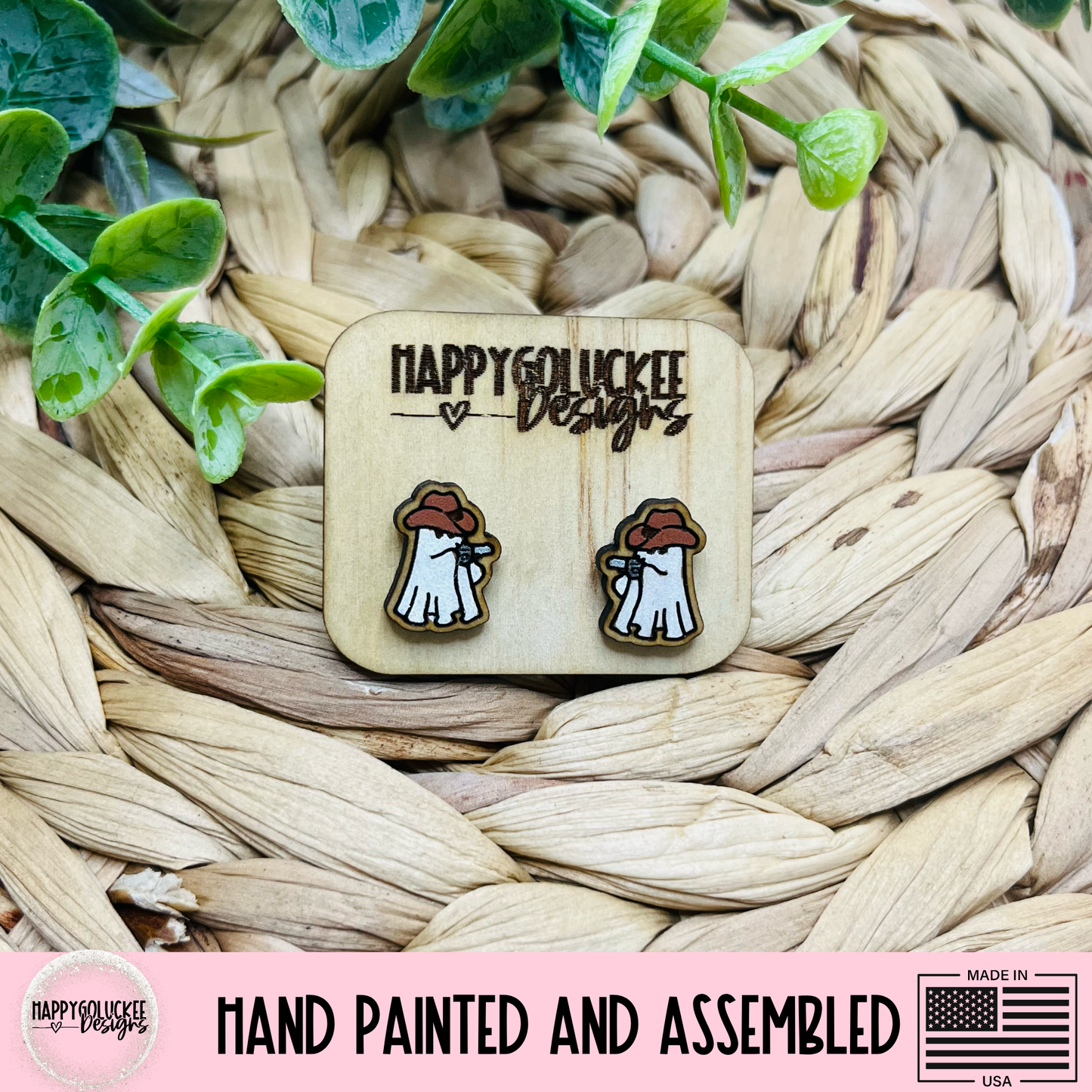 Halloween Ghost Earrings
