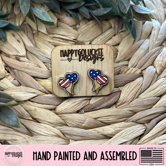 July 4th Earrings