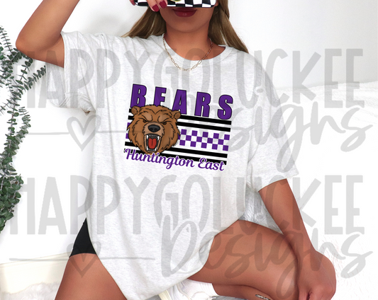 Huntington East Middle School Bears Tee