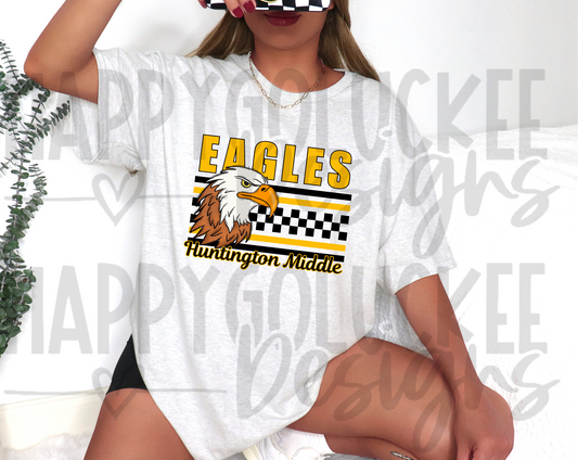 Huntington Middle School Eagles Tee