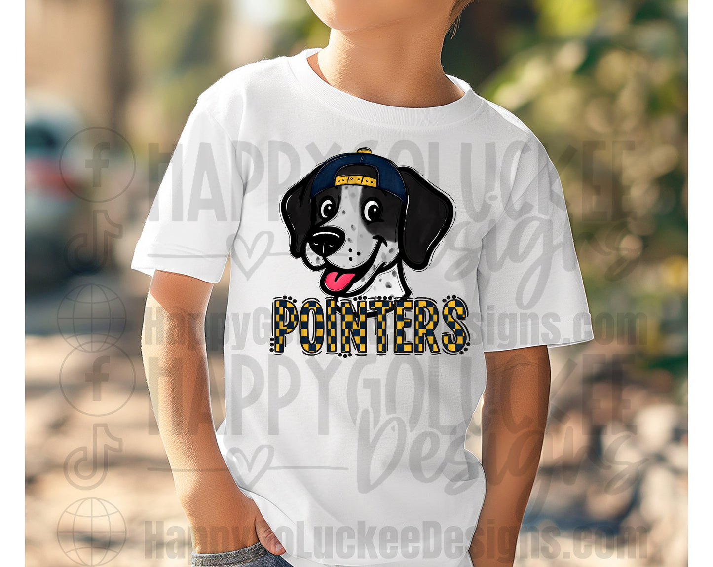 South Point Pointers Baby Boy Mascot Tee