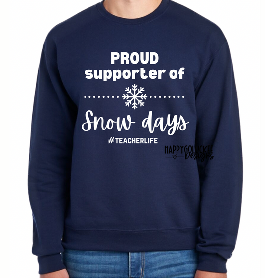 Proud Supporter of Snow Days