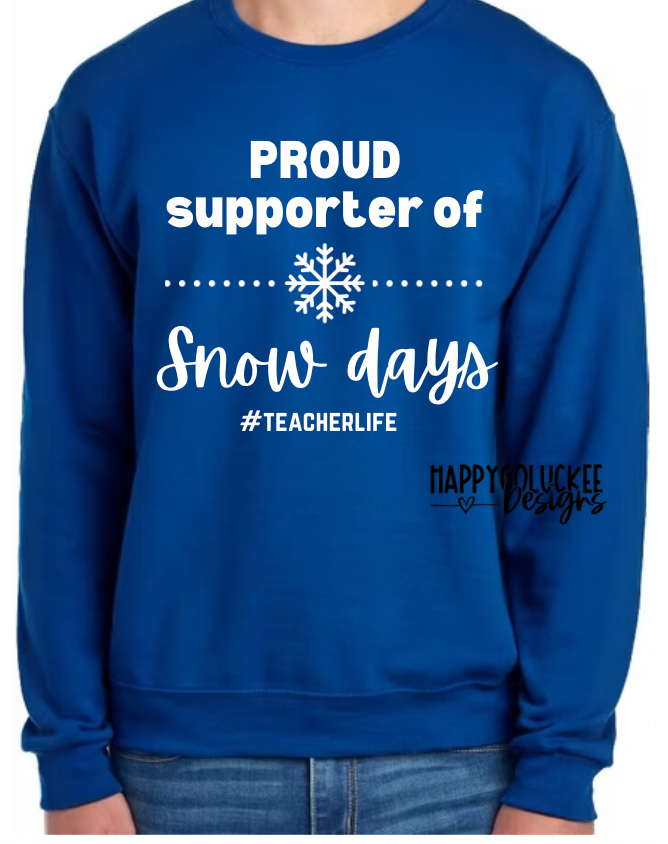 Proud Supporter of Snow Days