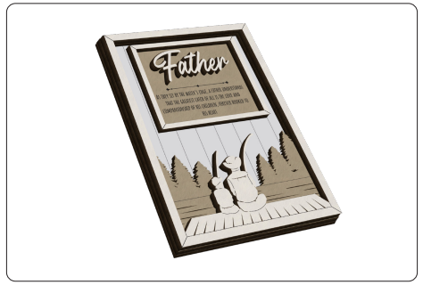 Dad Fishing Sign