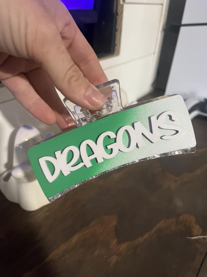 Fairland Dragons Color Switch Claw Clip