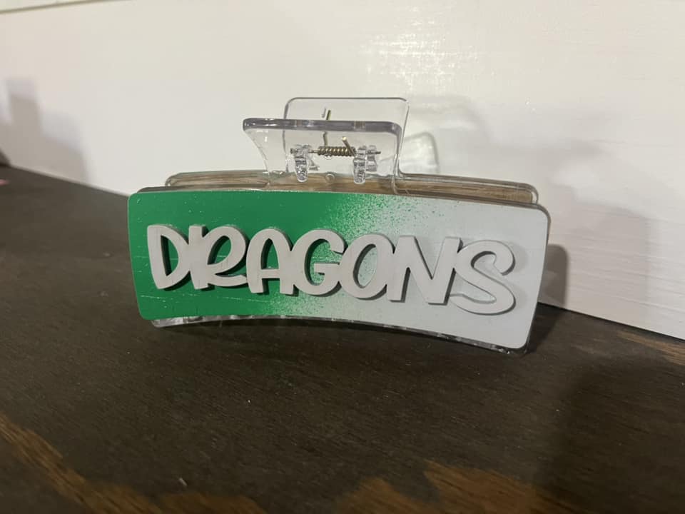 Fairland Dragons Color Switch Claw Clip