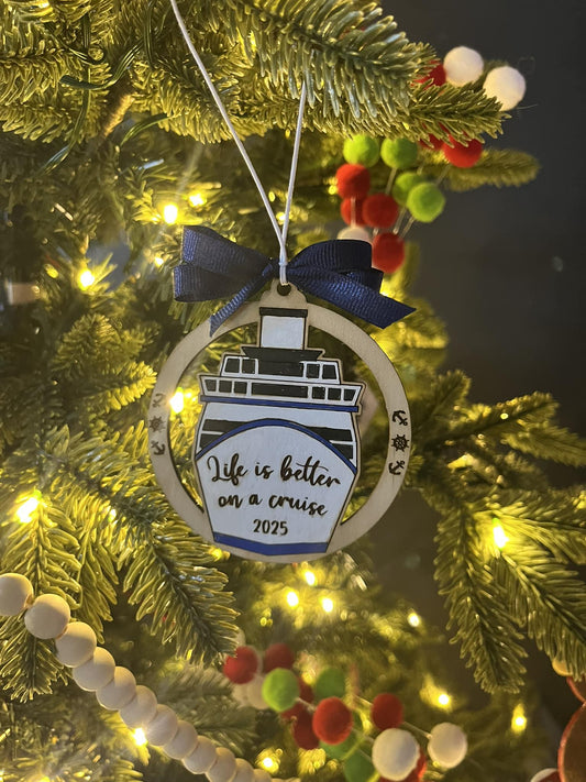Cruise Ship Ornament