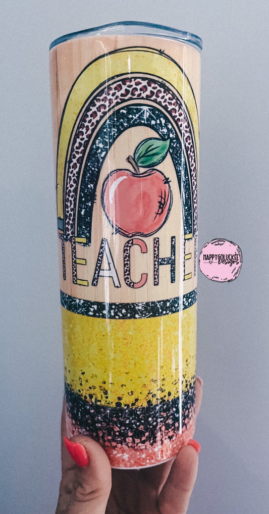 Teacher Rainbow 20oz Tumbler