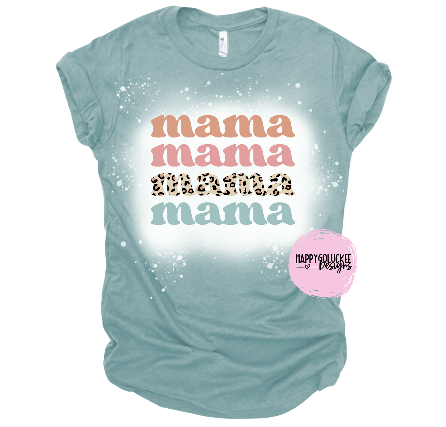 Mama Leopard & Blue Lagoon Tee