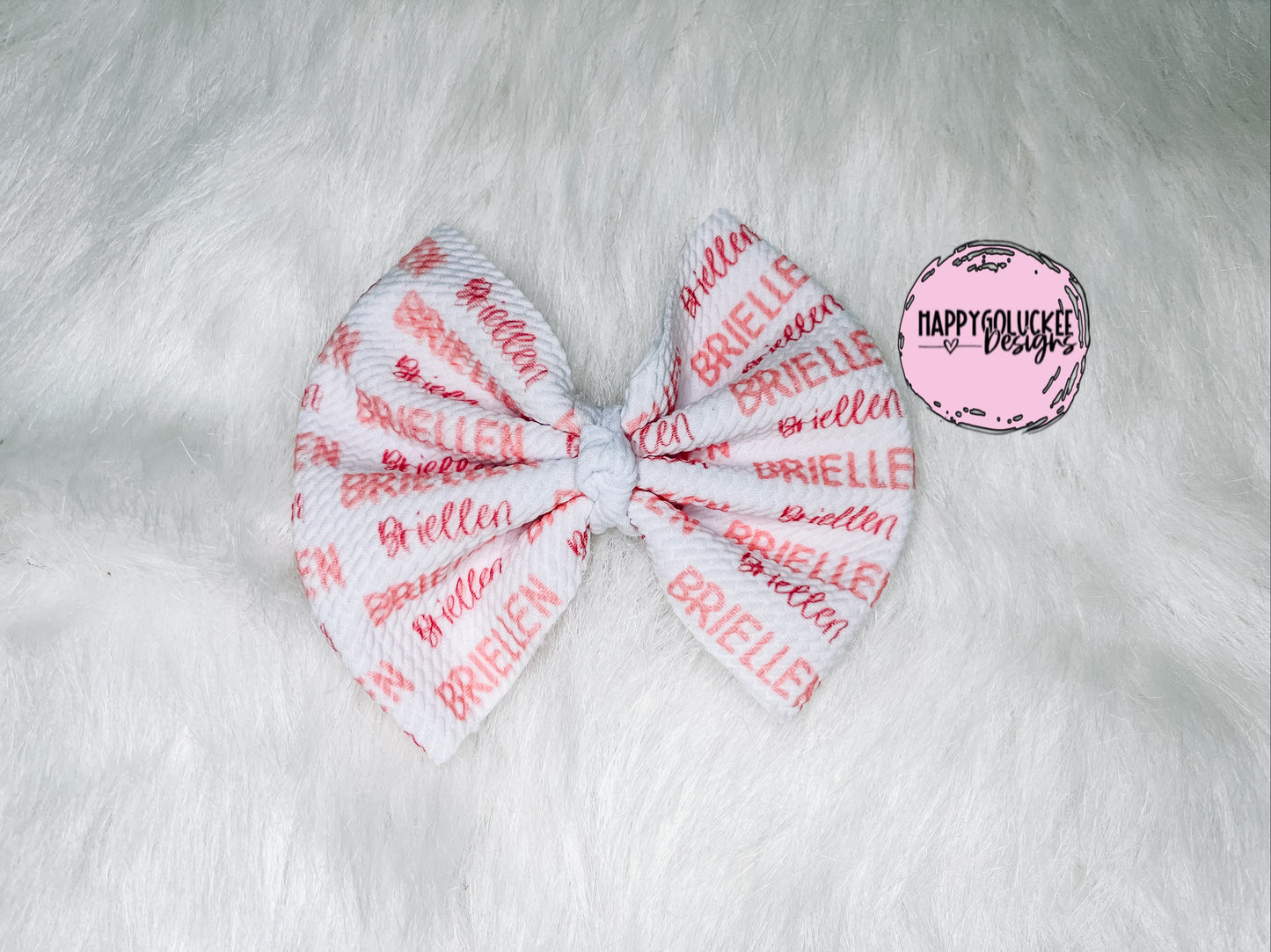 Personalized Name bow