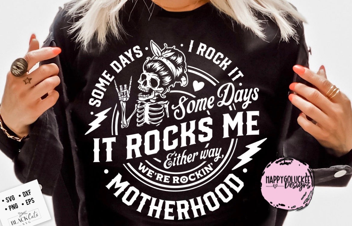 It Rocks Me Motherhood Tee