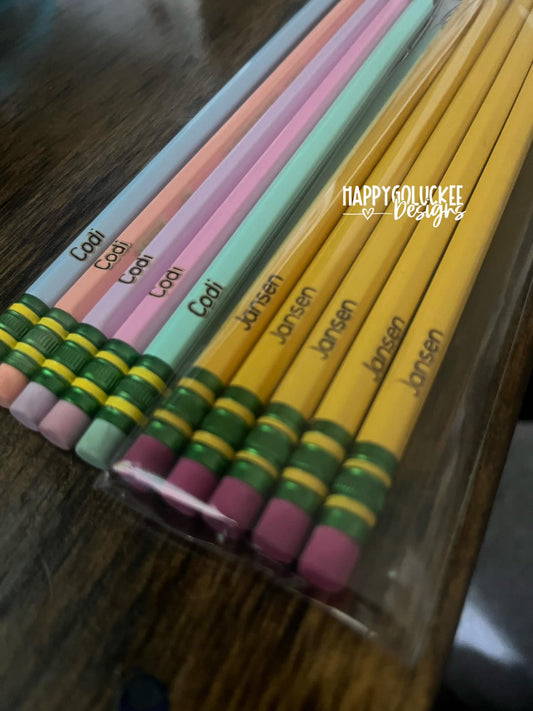 Personalized Pencils 10pk.