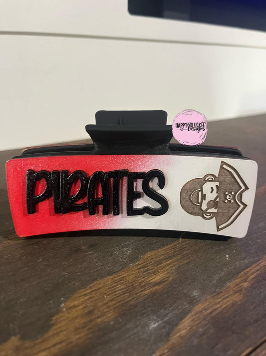School Themed Claw Clips, 5"
