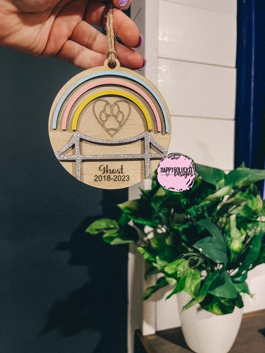 Pet Memorial Christmas Ornament