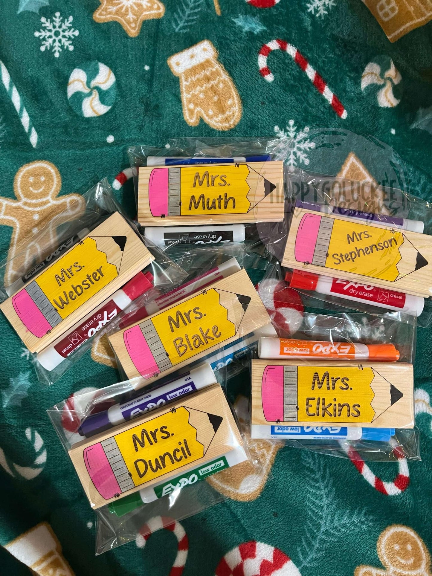 Personalized Whiteboard Eraser with Marker Set