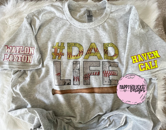 Dad life (softball/baseball)